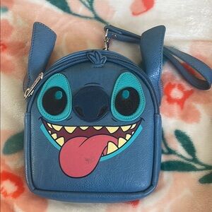Disney Blue Stitch Wristlet